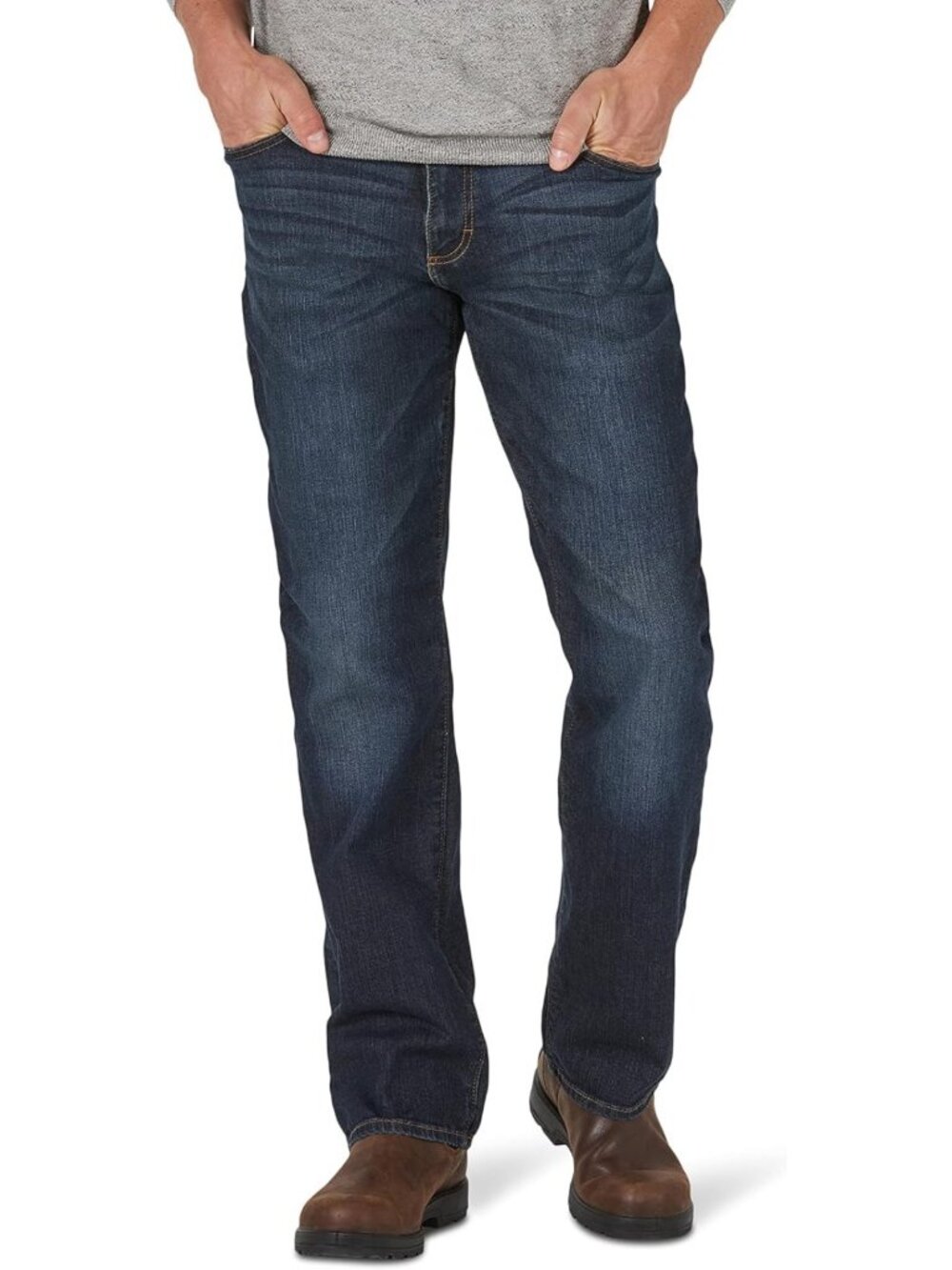 Men's Extreme Motion Regular Fit Bootcut Jeans - Comfortable Stretch Denim Pants